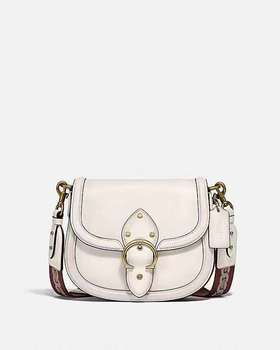 【直播】COACH   BEAT马鞍包  象牙白色