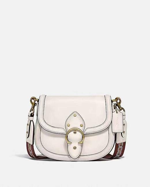 【直播】COACH   BEAT马鞍包  象牙白色 商品图0