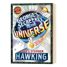 乔治的秘密钥匙1 英文原版 George's Secret Key to the Universe 英文版儿童太空科普插图故事文学书 史蒂芬霍金 Stephen Hawking