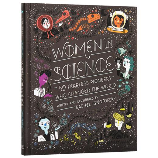 无所畏惧 影响世界历史的50位女科学家 英文原版书 Women in Science 少儿英语科普绘本 英文版进口励志人物传记 全彩精装大开本 商品图1