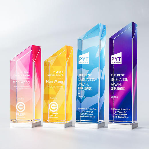 2021创意高透水晶篮球儿童奖杯奖牌定制定做五角星授权牌金属比赛 商品图1