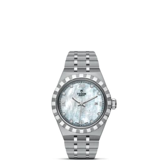 帝舵皇家系列 | 钢表壳，直径28毫米  镶钻表盘 商品图1