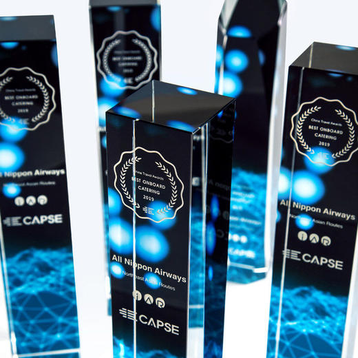 水晶奖杯定制定做创意刻字毕业优秀员工冠军比赛纪念奖杯奖牌制作 商品图4