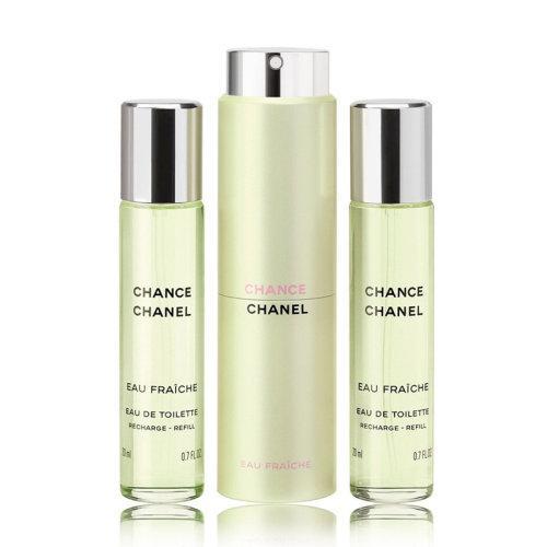 CHANEL/香奈儿 绿色邂逅清新淡香水 20mlx3 便携旅行装 商品图0