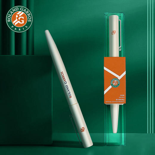 罗兰加洛斯法网官方正品Roland Garros纪念水笔RG印花笔 商品图0