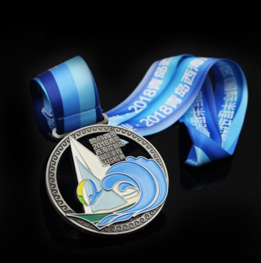 金属奖牌挂牌定制定做马拉松体育颁奖定制跑步奖章运动会徽章制作 商品图4