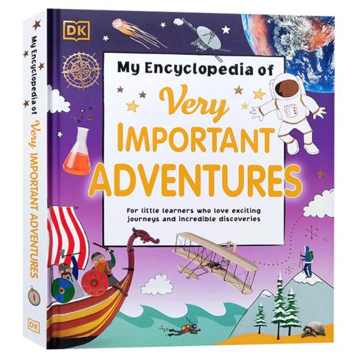 DK冒险百科全书 英文原版 My Encyclopedia of Very Important Adventures 儿童英语启蒙认知科普读物绘本 英文版进口原版书籍 商品图3