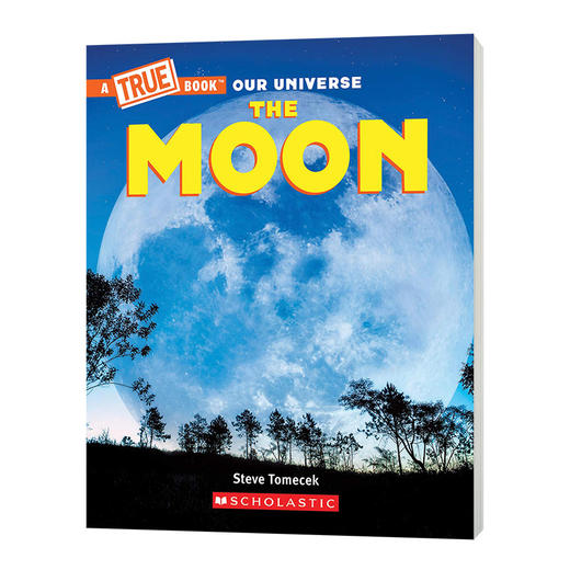 月亮 英文原版 A True Book Moon 英文版儿童太空科普绘本 天文学知识读物 进口原版英语书籍 商品图0