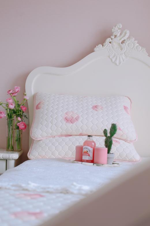 【JACE 乳胶凉席】90%乳胶 99%持久双层抑菌  婴幼儿A类标准  比体温低3-5度 +2个枕头套 商品图1