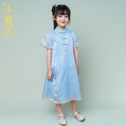 深圳时装周走秀同款——烟雨旗袍 商品图0