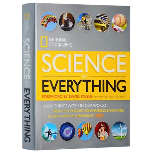 生活科学大揭秘 英文原版 National Geographic Science of Everything 美国国家地理少儿百科英文版 进口儿童启蒙学习书 商品图1