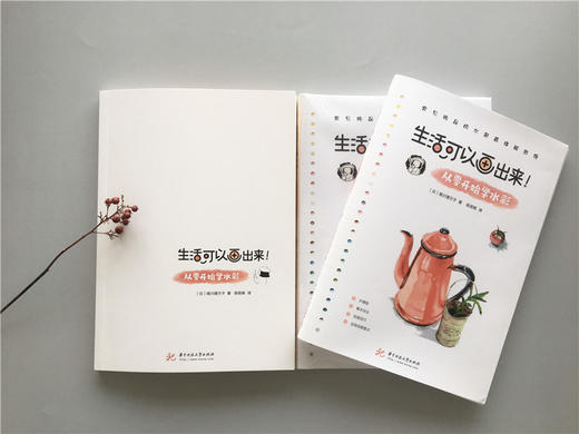 (仓发) 生活可以画出来！从零开始学水彩/华中科技大学出版社/（日）堀川理万子/9787568064934 商品图1