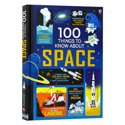 关于太空的100件事 英文原版 100 things to know about space 英文版 儿童科普知识 宇宙百科 精装 进口原版英语书籍 商品图0