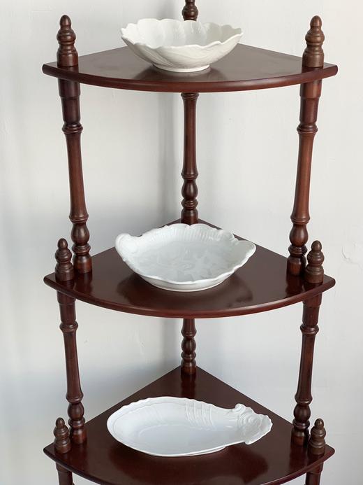 【苏州】欧洲1960s中古扇形置物架 五层角架 商品图8