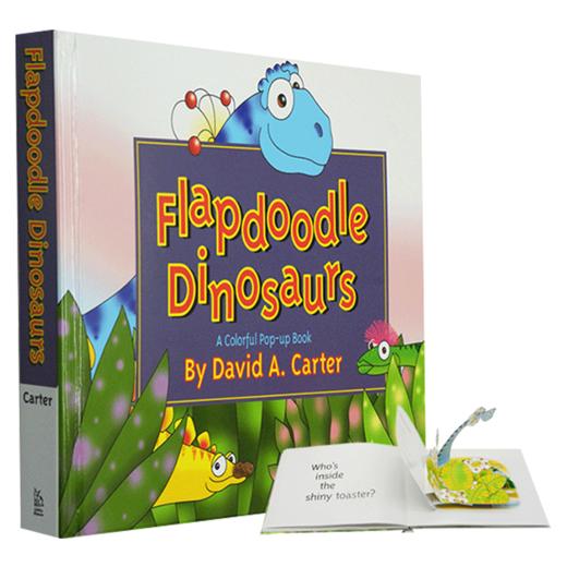 恐龙 立体书 英文原版 Flapdoodle Dinosaurs 小学STEM科普读物 英文版进口原版英语书籍 商品图3