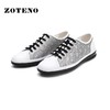 左天奴/ZOTENO 男鞋新款头层牛皮高尔夫鞋透气休闲鞋G308 商品缩略图3