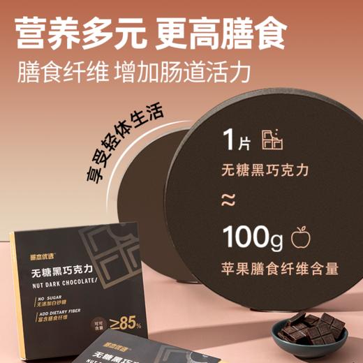 【勿拍/不发货】零食铺【88选6】【1盒】哥本优选*即食黑巧克力≥85%可可 商品图2