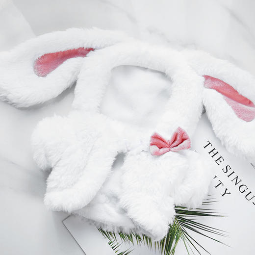 大英博物馆巴斯特兔子毛绒披风娃衣公仔玩偶套装儿童节礼物送女友 商品图2