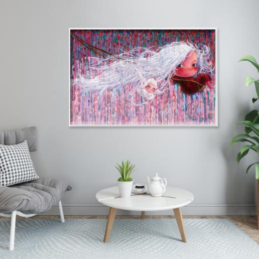 贾伟《如花秋千-春》100版 商品图1