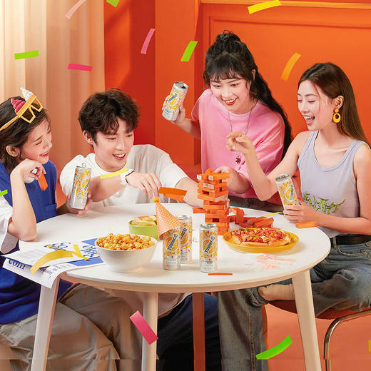 乐堡苏打气泡酒混合味包装330ml*6罐（白桃2+芒果百香果2+青柠2） 商品图6