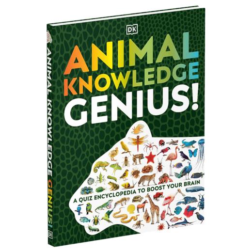 动物知识百科 英文原版 Animal Knowledge Genius! 儿童科普读物 英文版 进口英语书籍 商品图1