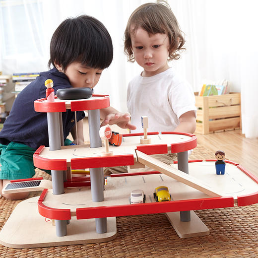 PT儿童搭建VIP停车场&消防站 商品图2