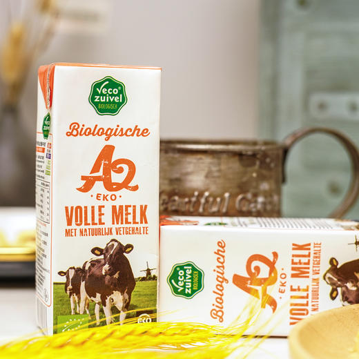 荷兰乐荷有机全脂纯牛奶12盒/24盒装 商品图8