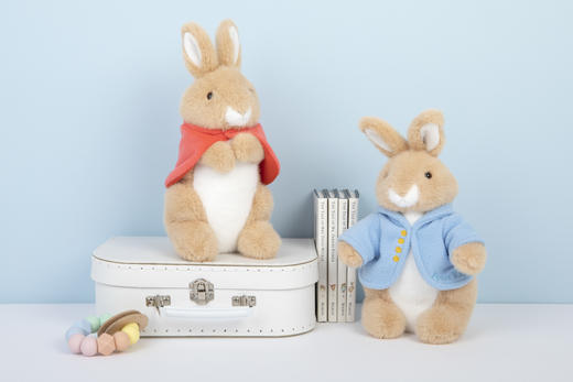 【限定礼盒】英国PETER RABBIT 比得兔120周年限定毛绒公仔中号25cm  比得兔/弗洛普西/本杰明/比得兔夫人 商品图1