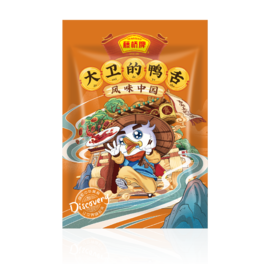 【爱逛】大卫的鸭舌9小包（酱香/香辣）*2包