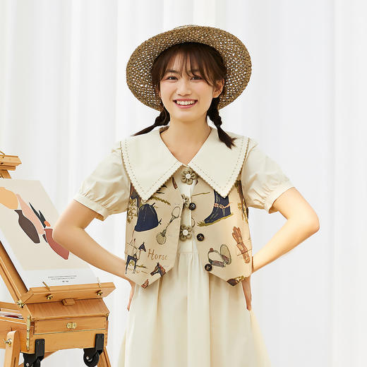 ZIHAN紫涵时尚休闲女士马甲04BS376 商品图5