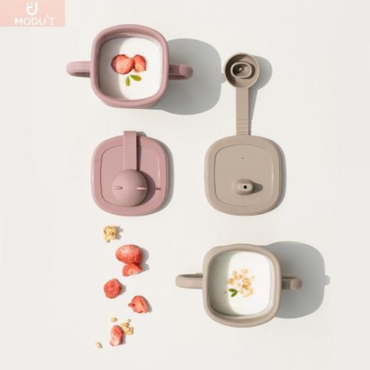 韩国进口modui硅胶儿童学饮杯防漏防摔儿童直饮杯350ml 商品图2