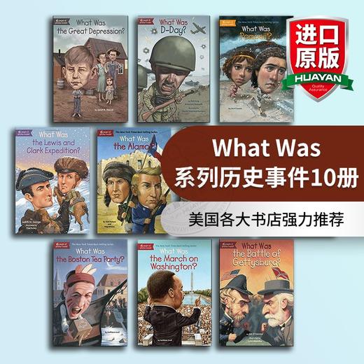 What Was 系列历史事件10册 英文原版书 中小学生人文历史百科读物 who was 系列姐妹篇 英文版 进口章节书籍正版 商品图0