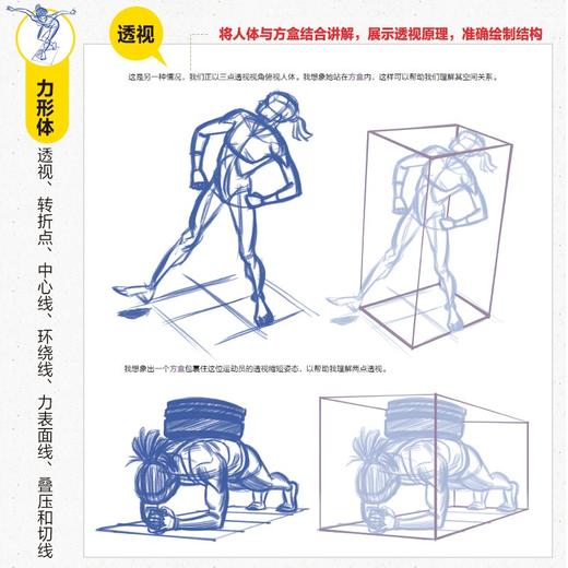 (仓发) 力量 彰显生命力的人体速写原则与技巧（绘客出品）/人民邮电出版社/[美]迈克尔·马特斯，斯温德利·贝尼利亚/9787115557025 商品图2