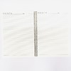 简约A4 PP面金属铁圈笔记横线本子高中学生课堂笔记办公会议记录日常随手记手账1本 商品缩略图2