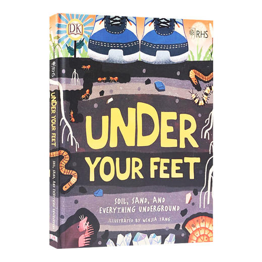 你脚下的秘密 英文原版 Under Your Feet 在你脚下 土壤泥沙及其它事物 儿童自然知识科普绘本 英文版进口原版英语书籍 商品图0