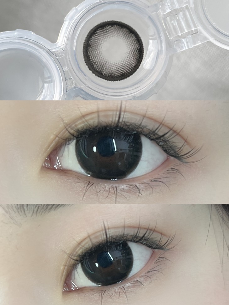 Hanawink年抛隐形眼镜 甜丧黑兔14.5mm 1副/2片-VVCON美瞳商城8