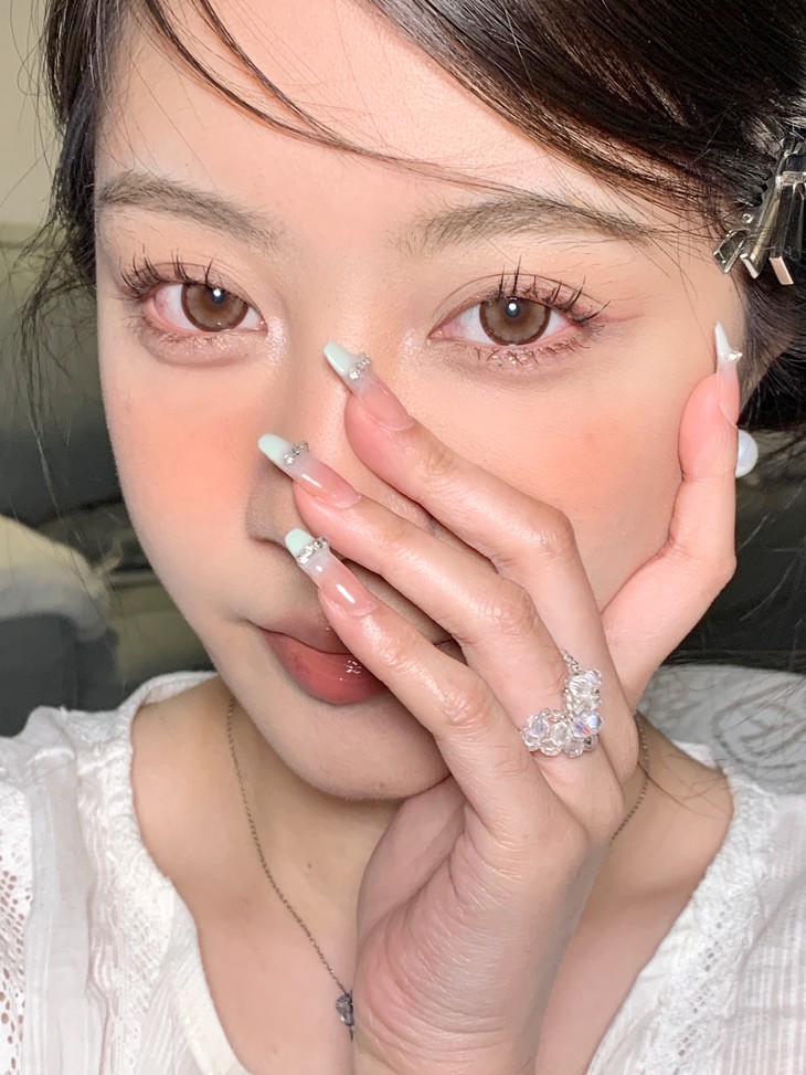 Hanawink年抛隐形眼镜 可可陷阱14.5mm 1副/2片-VVCON美瞳商城26