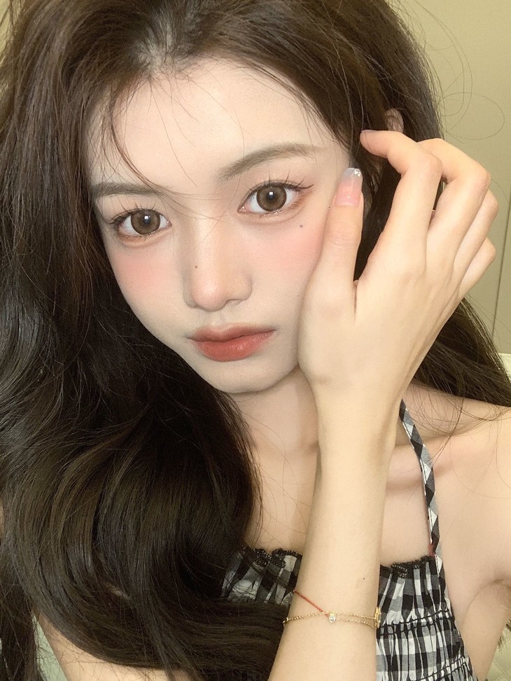 Hanawink年抛隐形眼镜 可可陷阱14.5mm 1副/2片-VVCON美瞳商城18