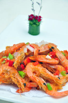 港式椒盐基围虾(份)
