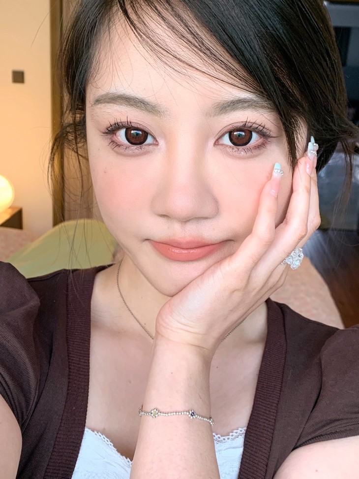 Hanawink年抛隐形眼镜 酒渍杨梅14.5mm 1副/2片-VVCON美瞳商城18