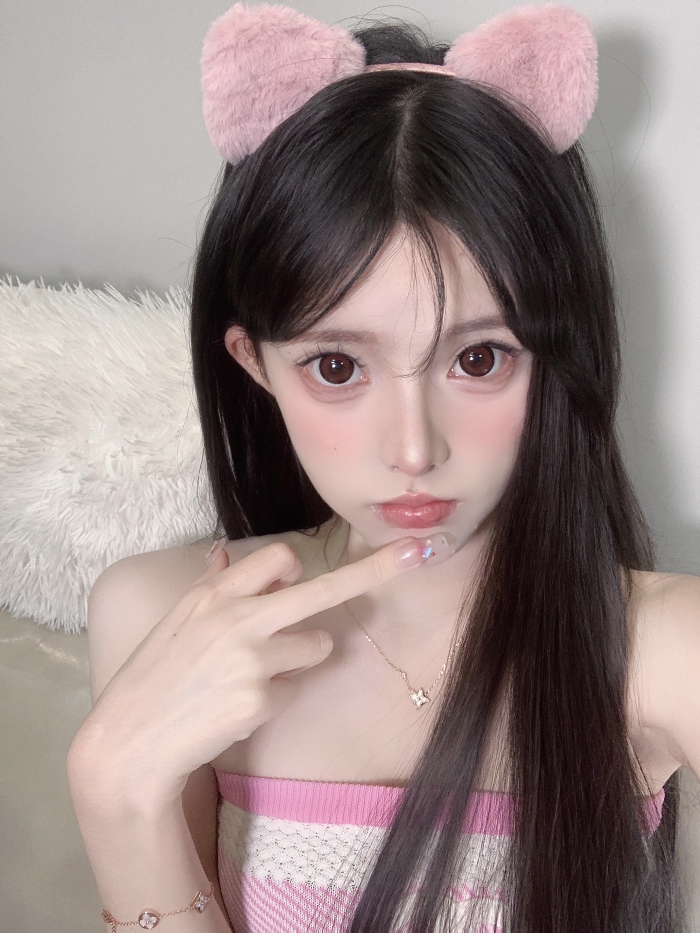 Hanawink年抛隐形眼镜 酒渍杨梅14.5mm 1副/2片-VVCON美瞳商城25