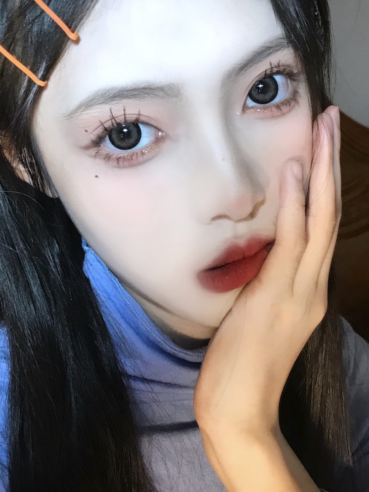 Hanawink年抛隐形眼镜 溏心露珠14.5mm 1副/2片-VVCON美瞳商城11