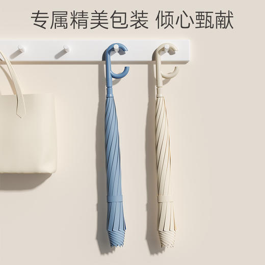 *【左都】自动反向伞长柄双层雨伞女晴雨两用大号双人抗风暴雨专用男士 商品图6