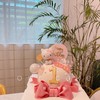 Kitty凯蒂蝴蝶结圆形女宝宝蛋糕-低糖处理无添加 商品缩略图0