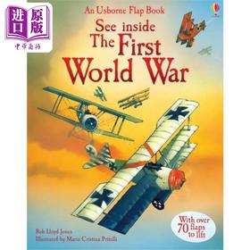 【中商原版】See Inside The First World War 尤斯伯恩看里面系列：揭秘一战 英文原版 进口原版 儿童图画书 历史 Rob Lloyd Jones