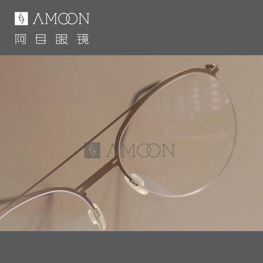 阿目&markusT 纤细圆框双梁 商品图3
