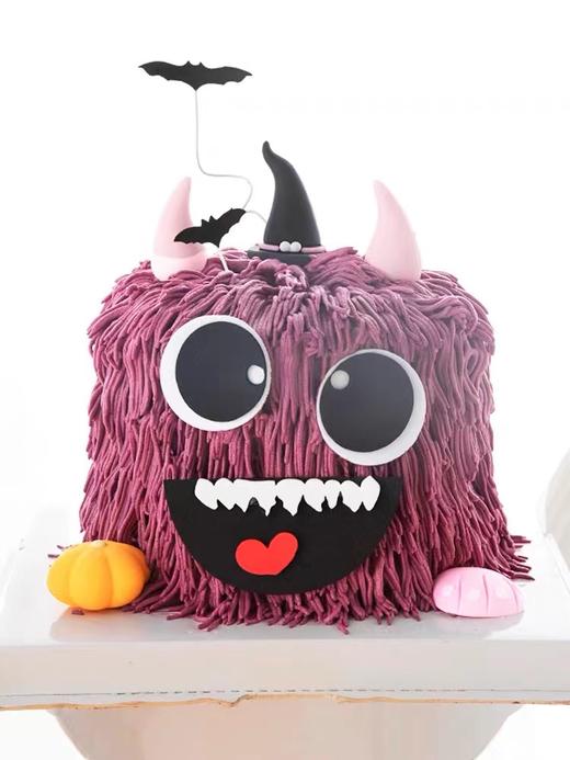 【万圣节限定】怪兽总动员蛋糕-鲜果奶油蛋糕 商品图1