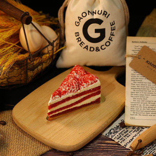 玫瑰红丝绒蛋糕 (片） 商品图4