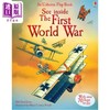 【中商原版】See Inside The First World War 尤斯伯恩看里面系列：揭秘一战 英文原版 进口原版 儿童图画书 历史 Rob Lloyd Jones 商品缩略图4