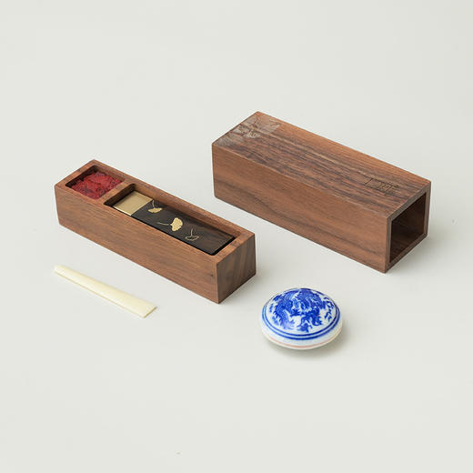 西泠印社铜木篆刻印章套装 商品图2